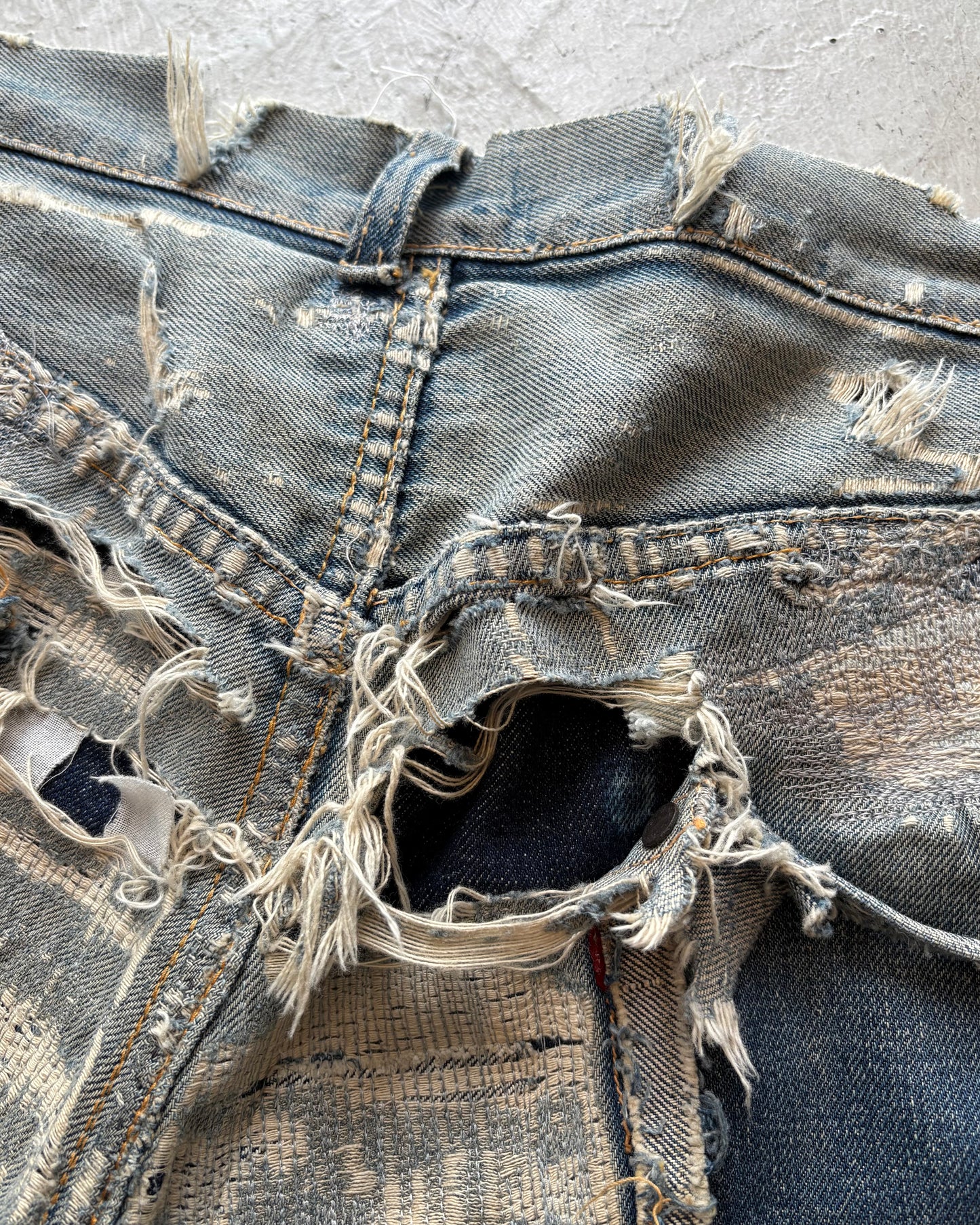 LEVI’S 501XX Boro denim pants