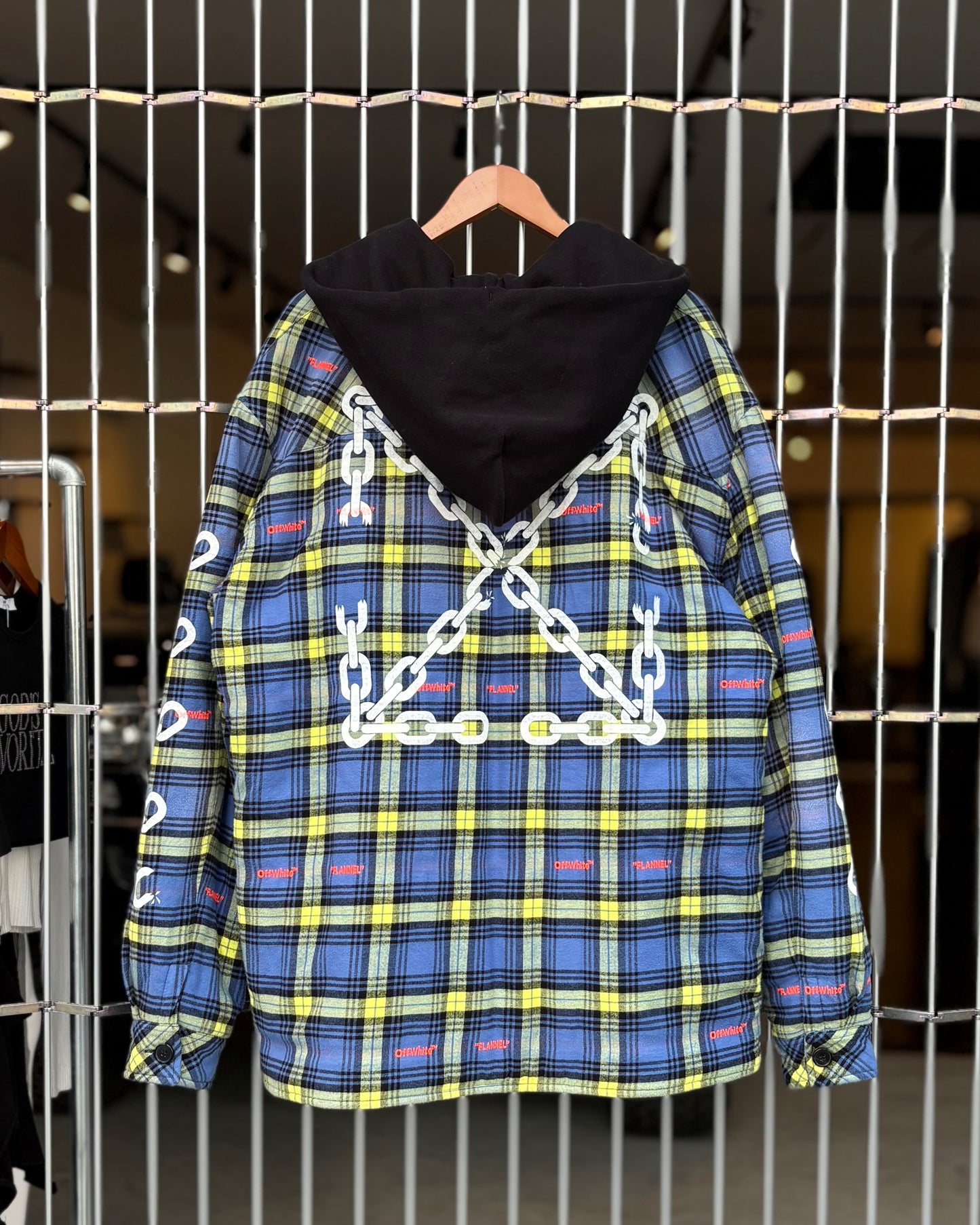 Off-White check JKT