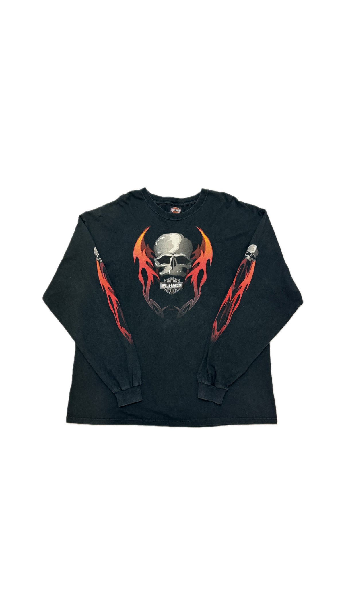 Harley-Davidson Vintage Skull Long Sleeve XXL – TENGEN Vintage