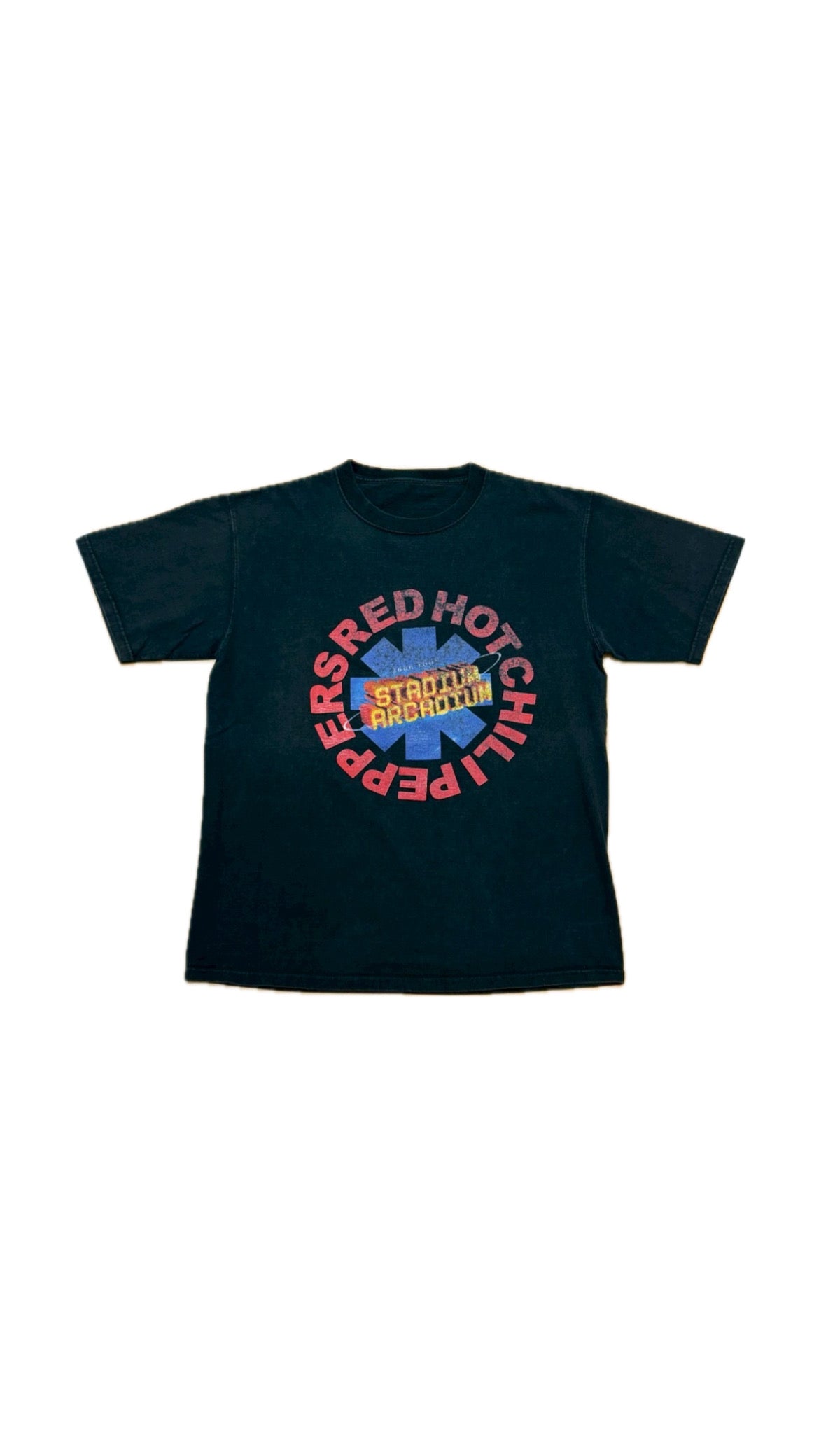 red hot chili peppers Tシャツ　黒　2006　レッチリ ビンテージ2000's○Red Hot Chili Peppers 2006年ツアーTシャツ黒