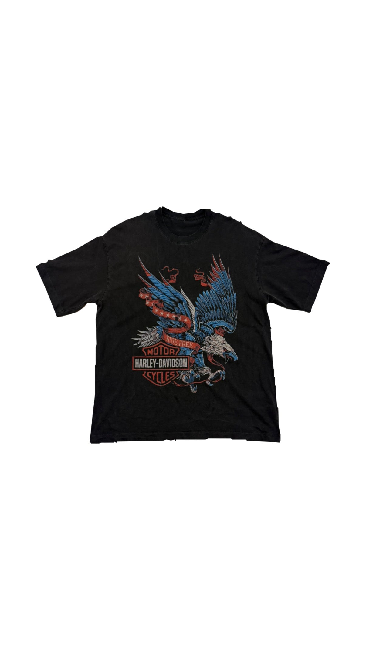 Harley-Davidson Washed Faded T-Shirt sizeXXL – TENGEN Vintage