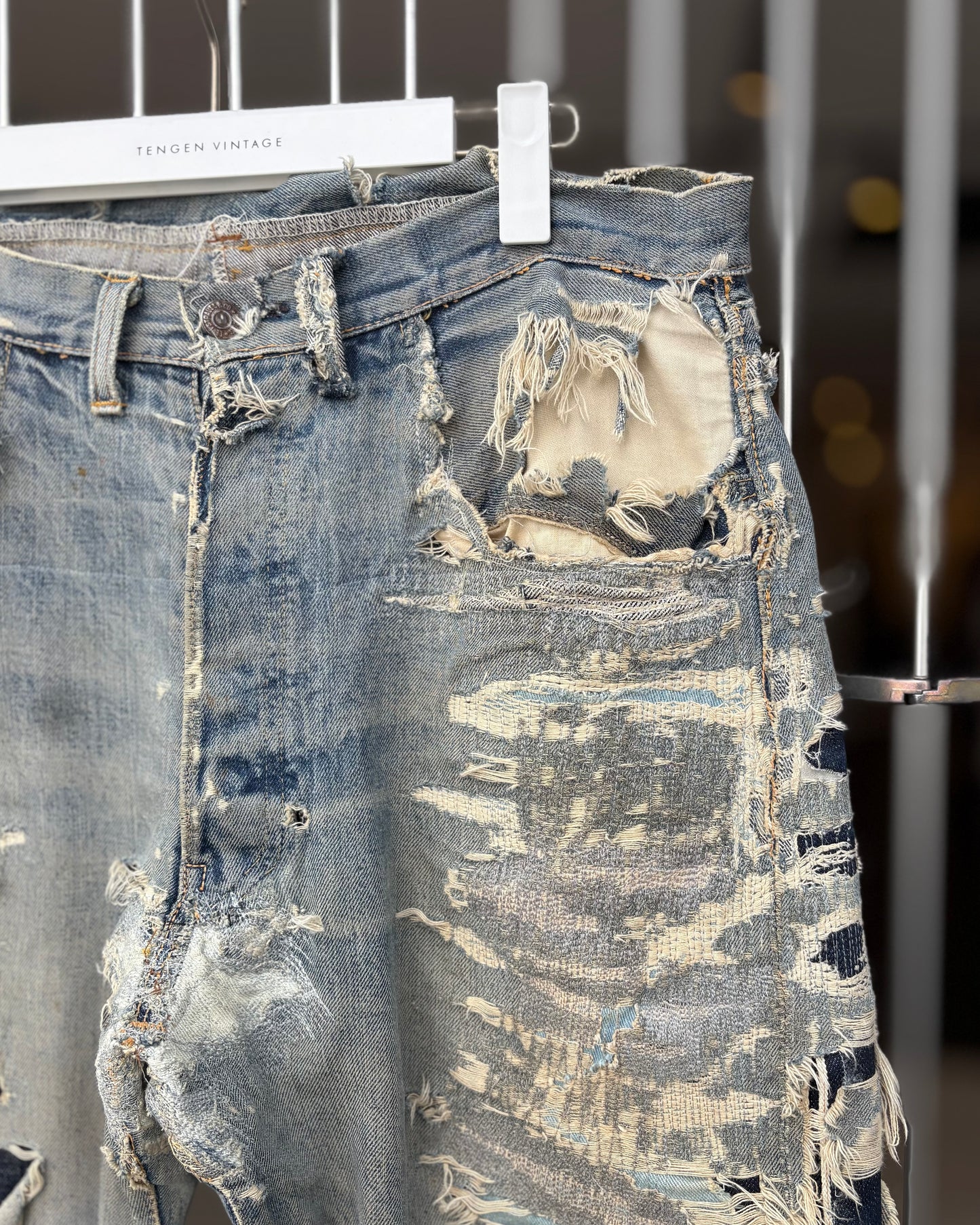 LEVI’S 501XX Boro denim pants
