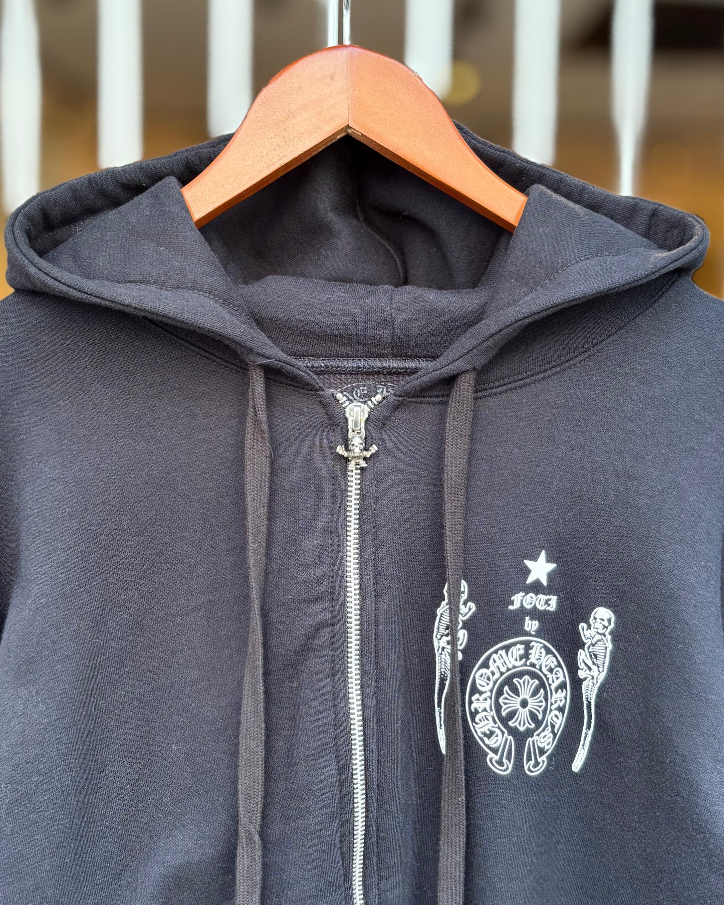 CHROMEHEARTS FOTI zip hoodie