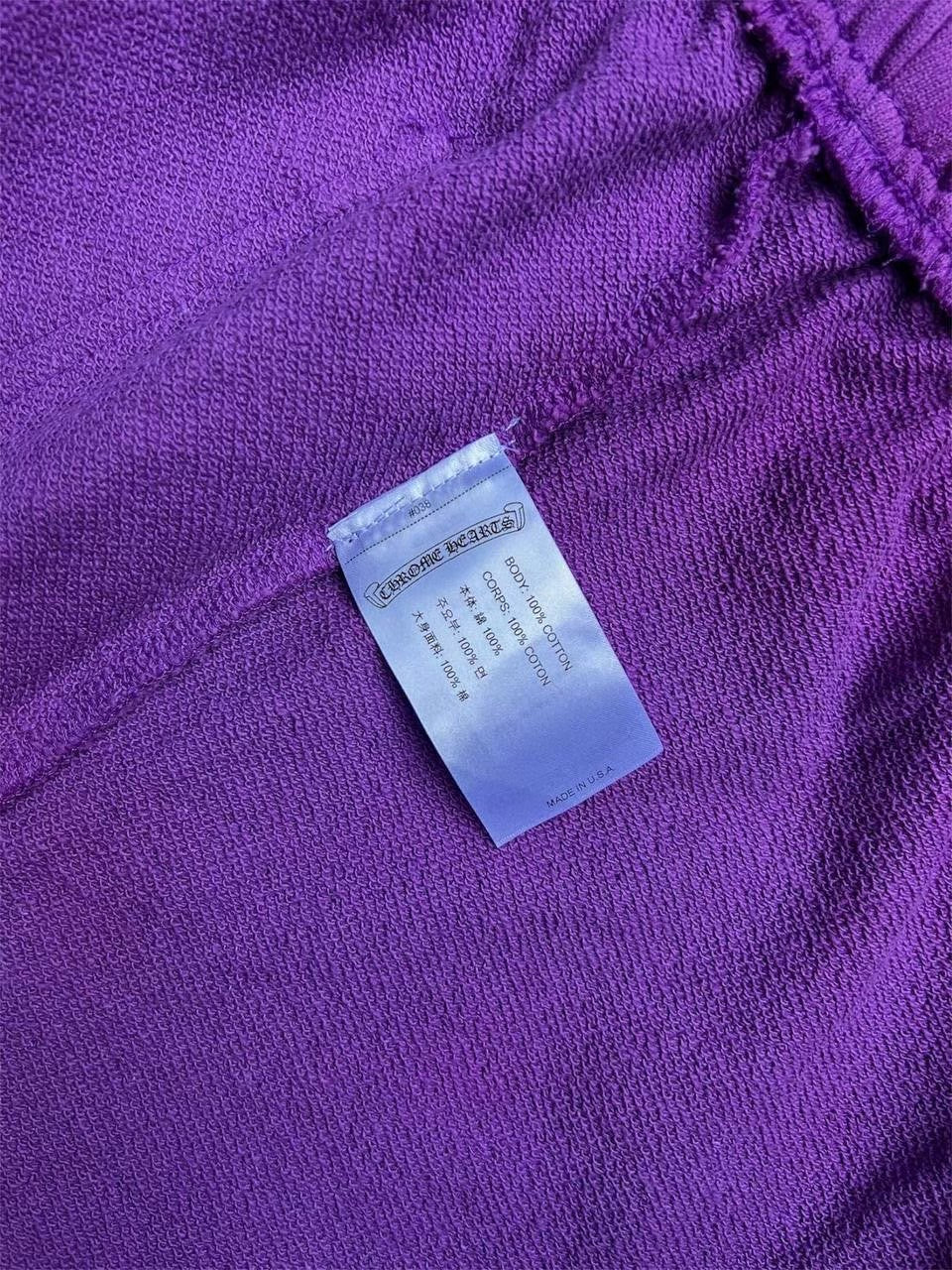 Chrome Hearts Matty Boy Printed Sweatpants Purple Size L