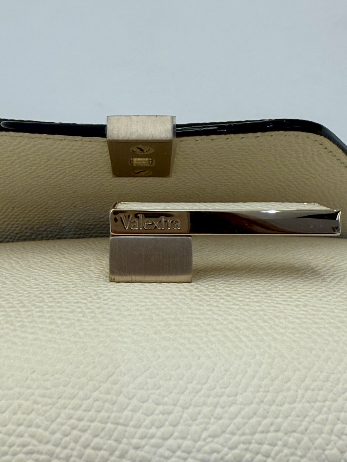 Valextra Iside Mini Ivory