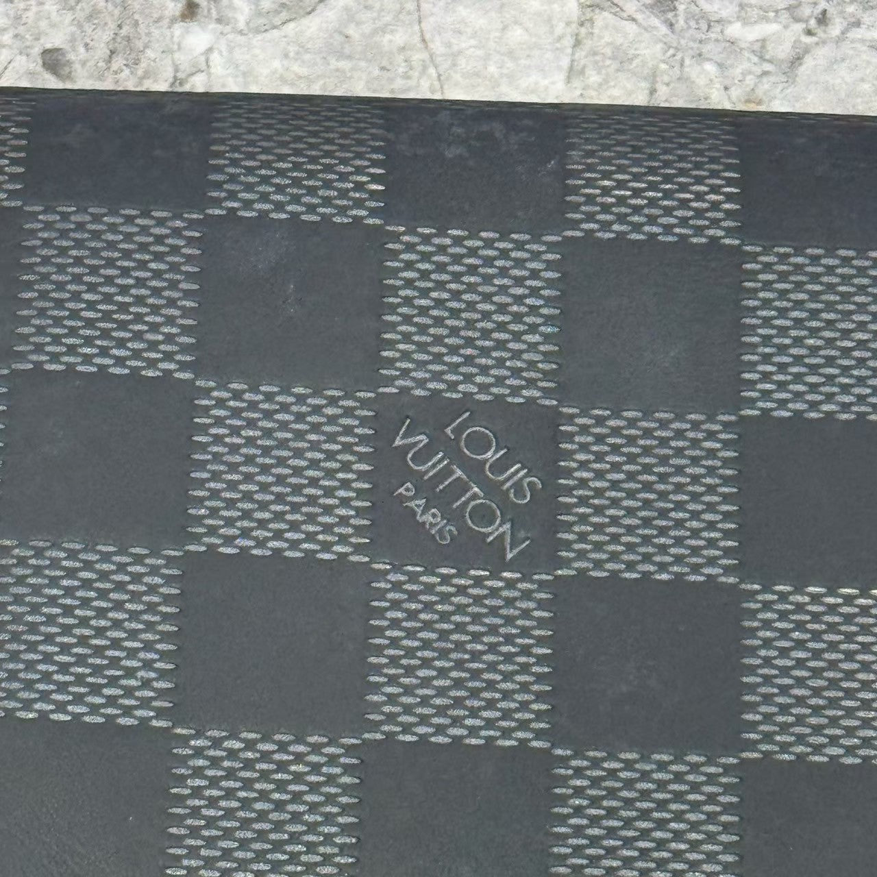Louis Vitton Damier infiie Portefeuille Plaza Long Wallet
