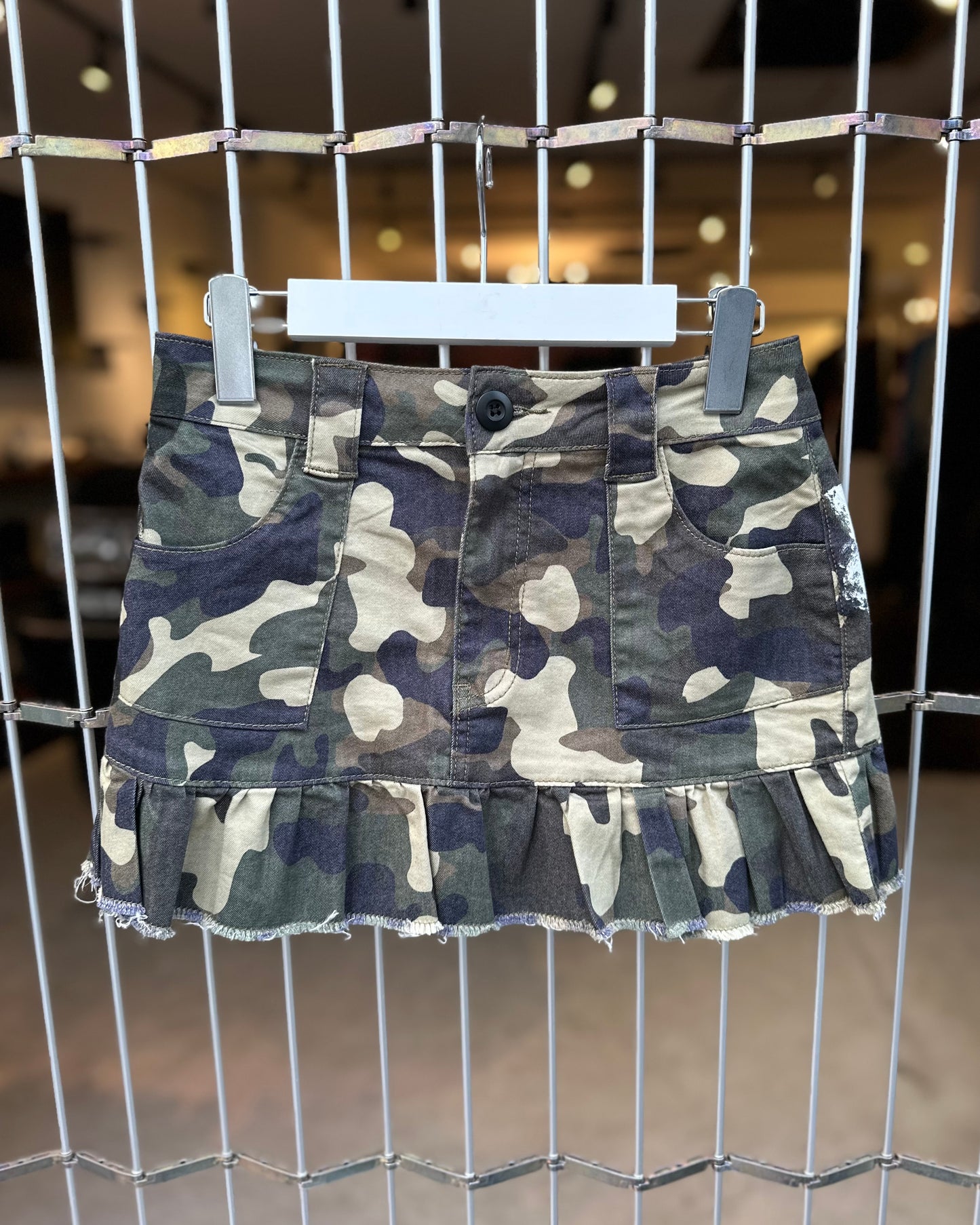 USED mini skirt