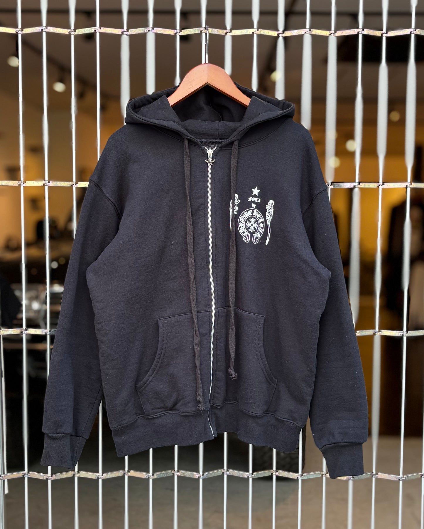 CHROMEHEARTS FOTI zip hoodie