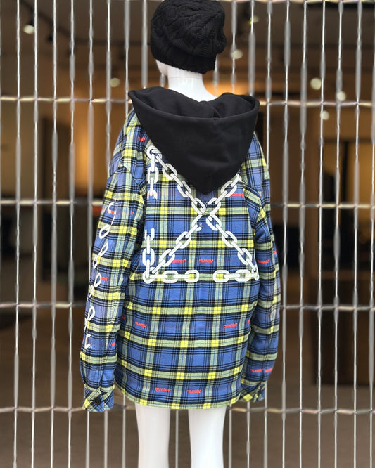 Off-White check JKT
