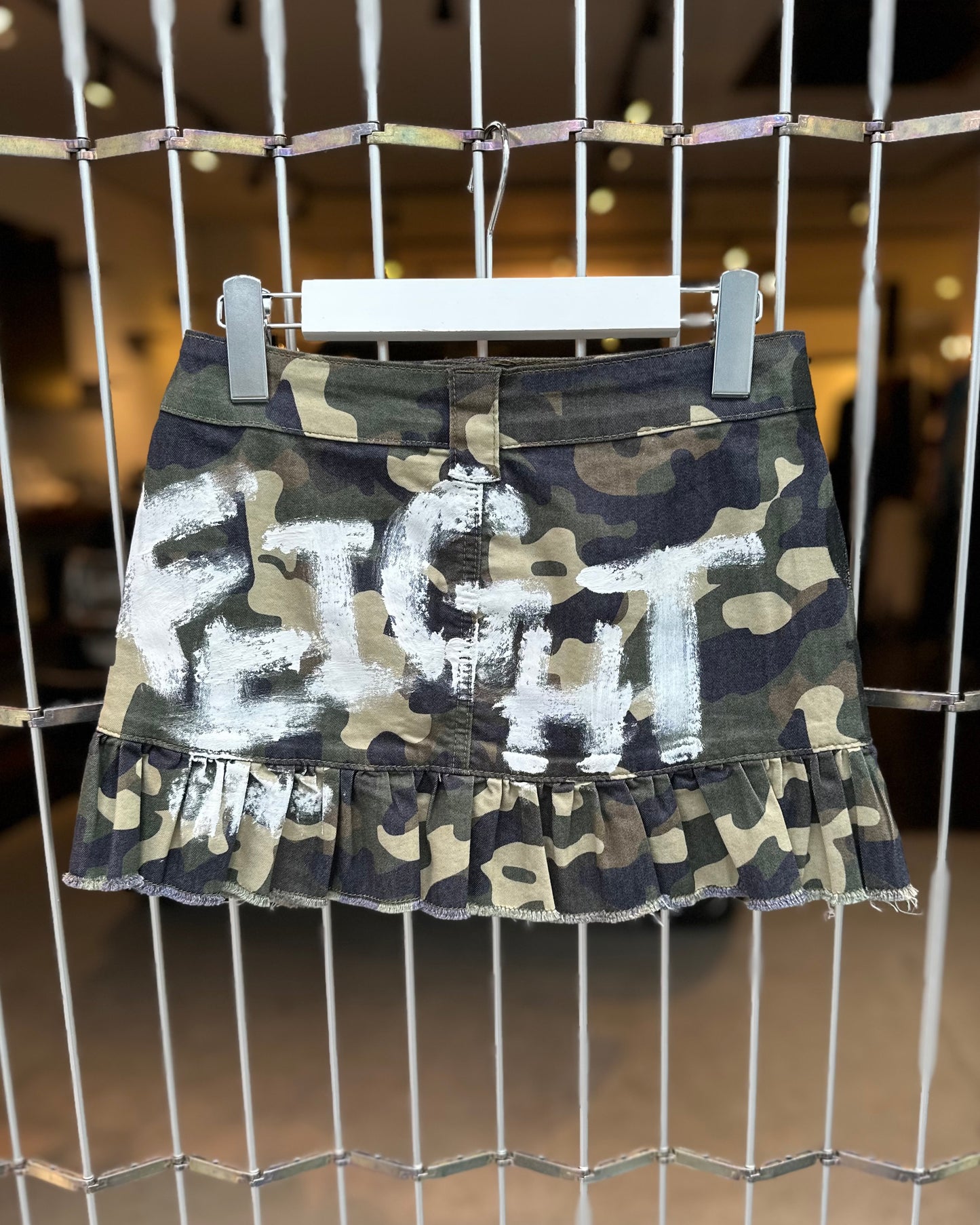 USED mini skirt