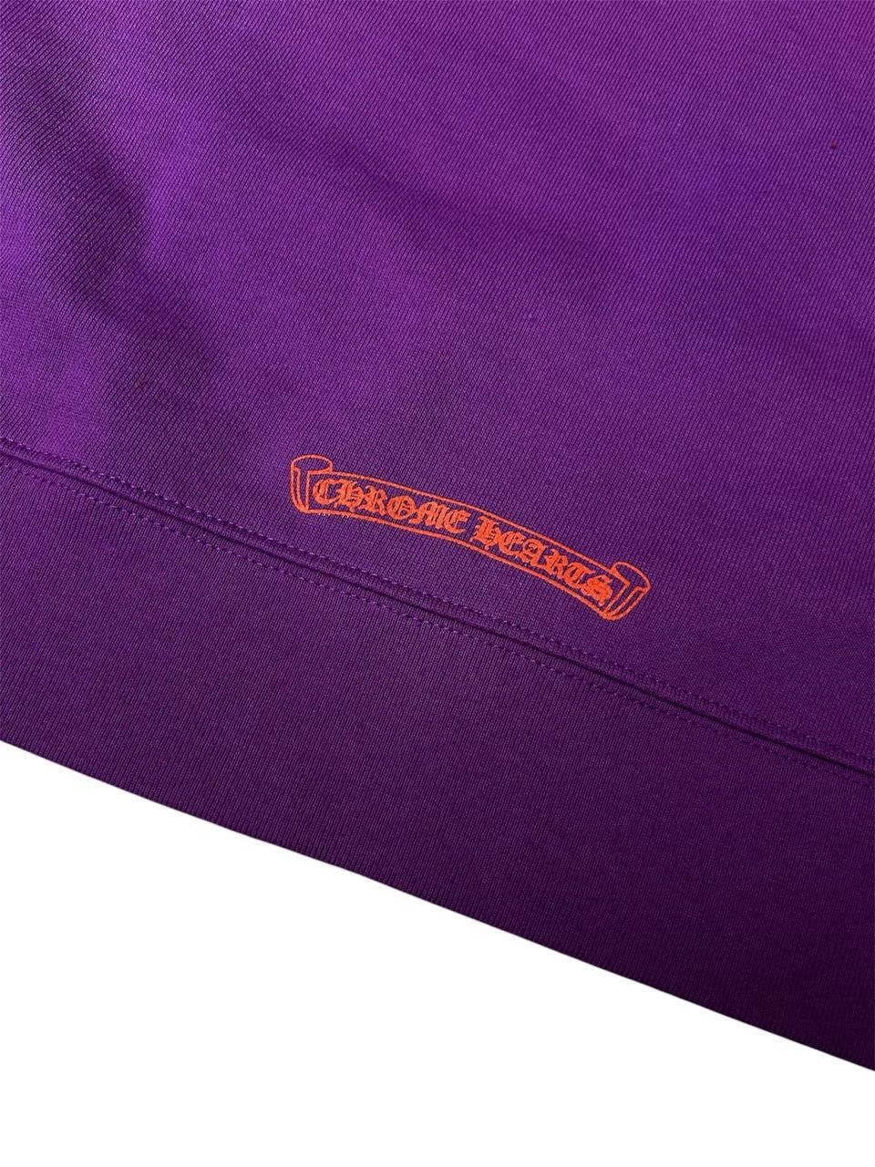 Chrome Hearts Matty Boy Printed Sweatshirt Purple Size XXL