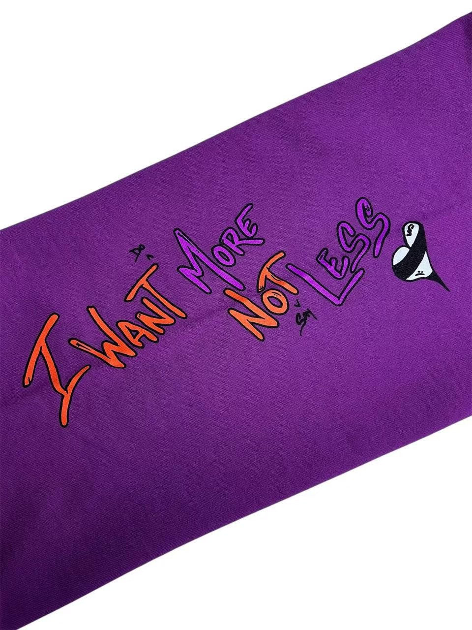 Chrome Hearts Matty Boy Printed Sweatpants Purple Size L