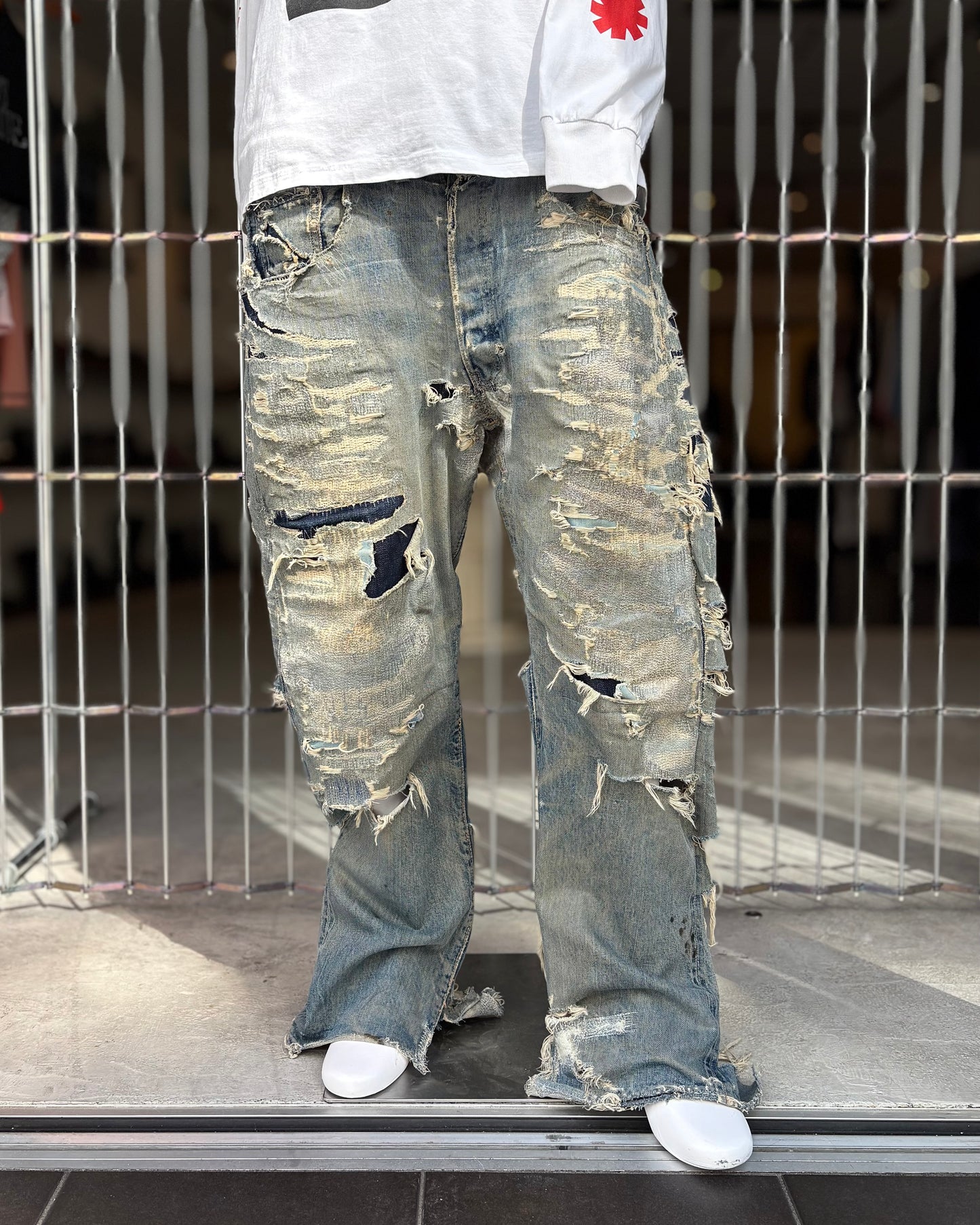 LEVI’S 501XX Boro denim pants