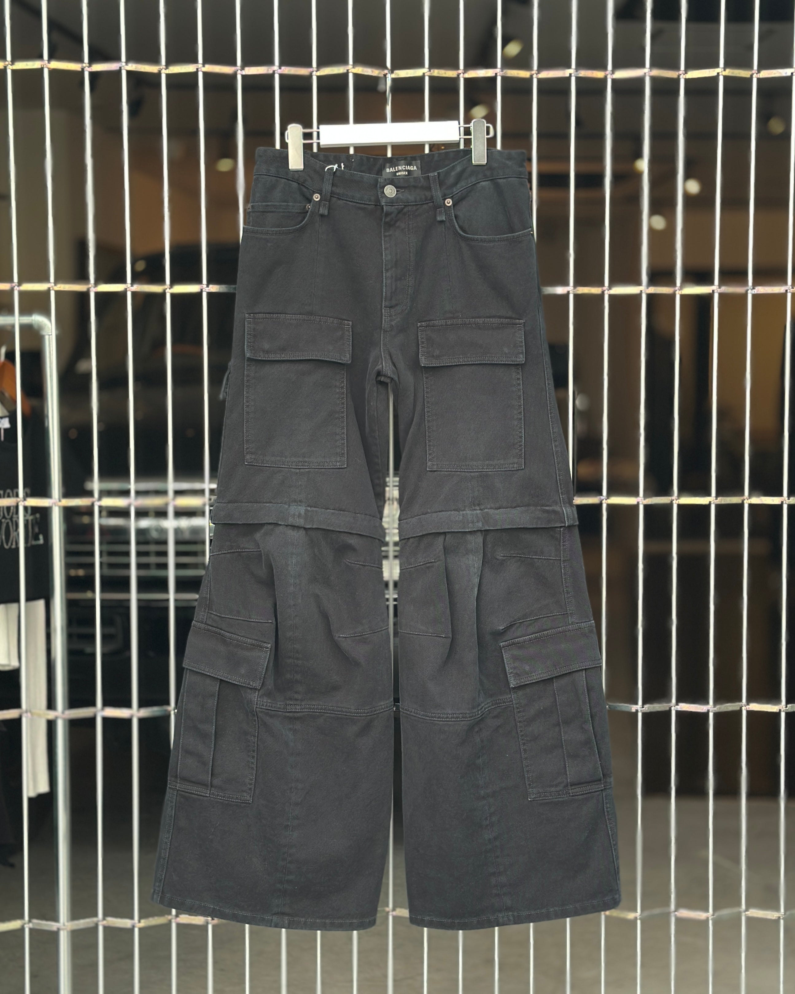 BALENCIAGA Flared Cargo denim – TENGEN VINTAGE