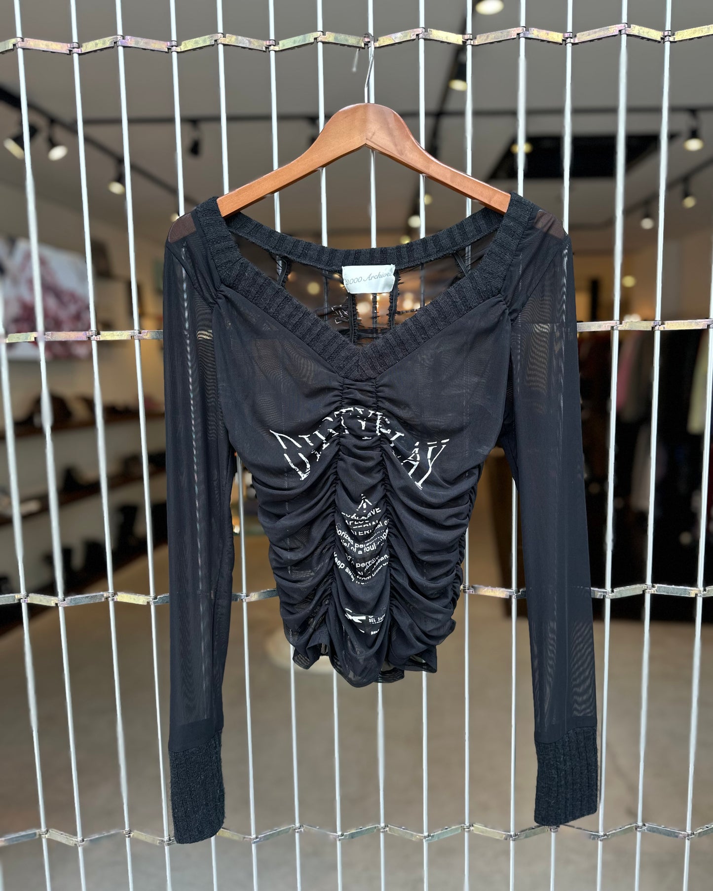 2000Archives sheer tops