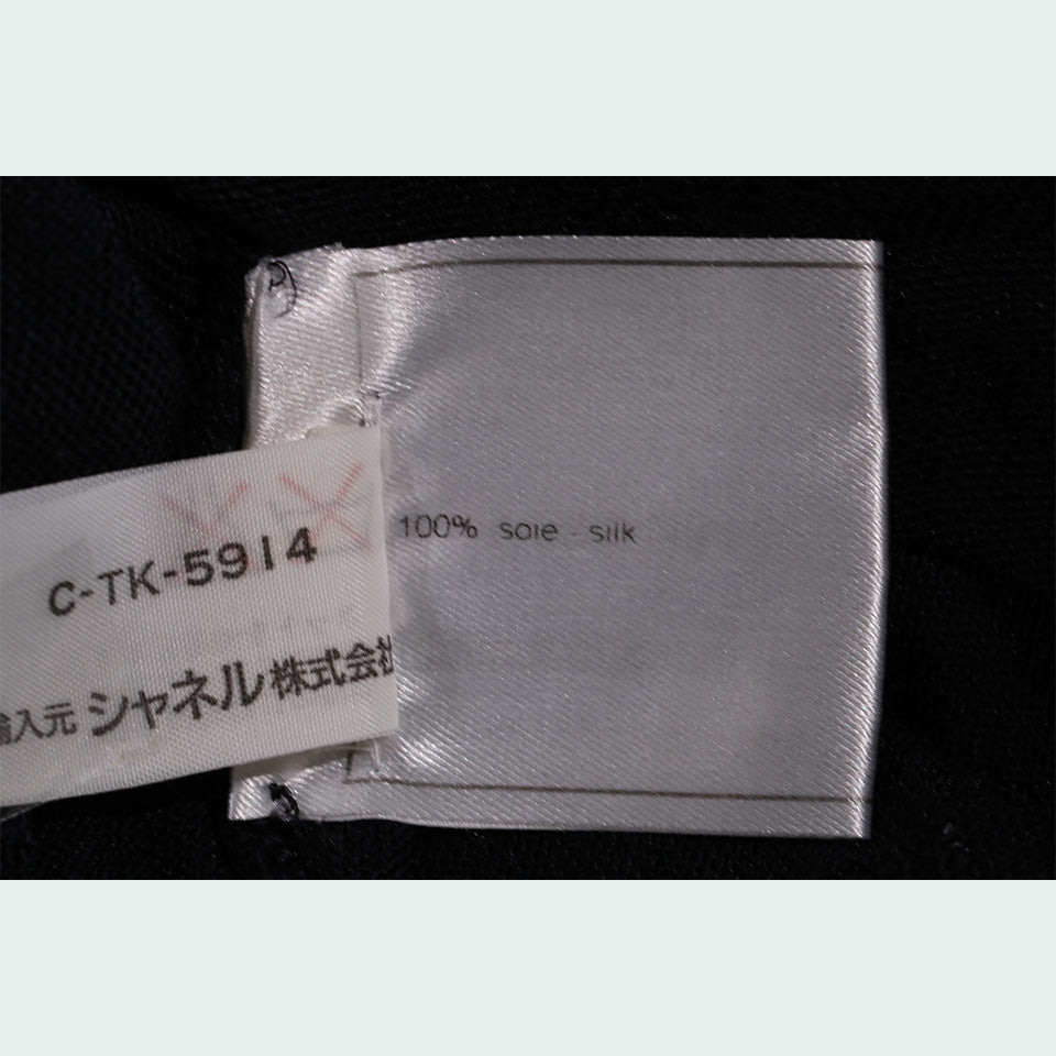 CHANEL ココマーク総柄 98P 半袖カットソー / CHANEL COCO Mark Total Pattern 38 Short Sleeve cut And Sew