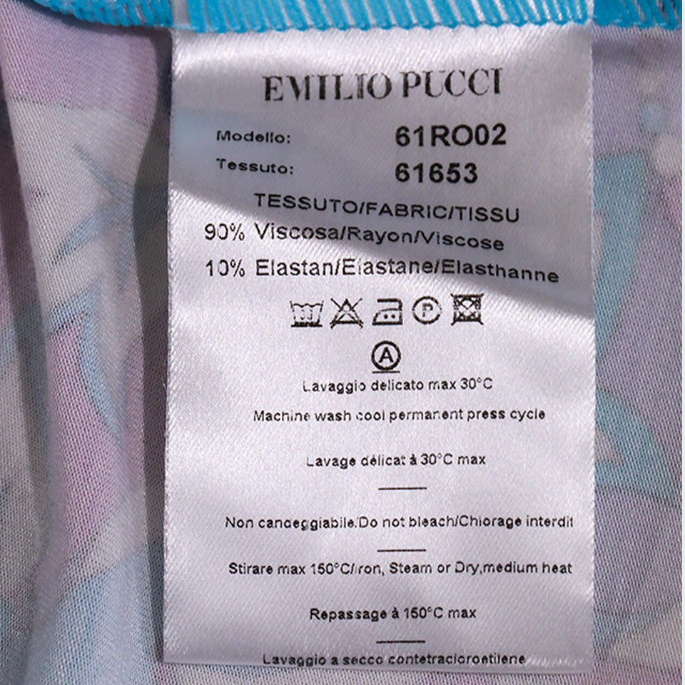 EMLILIO PUCCI 未使用 ハーフスリーブカットソー / EMLILIO PUCCI Half Sleeve Cut And Sew