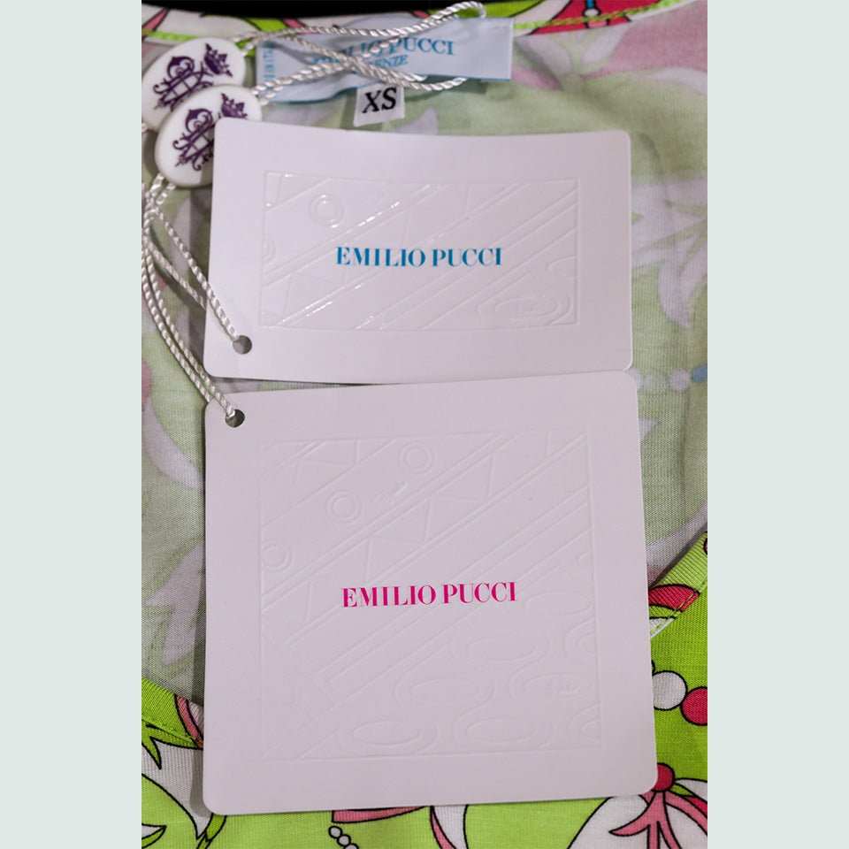 EMLILIO PUCCI 未使用 ハーフスリーブカットソー / EMLILIO PUCCI Half Sleeve Cut And Sew