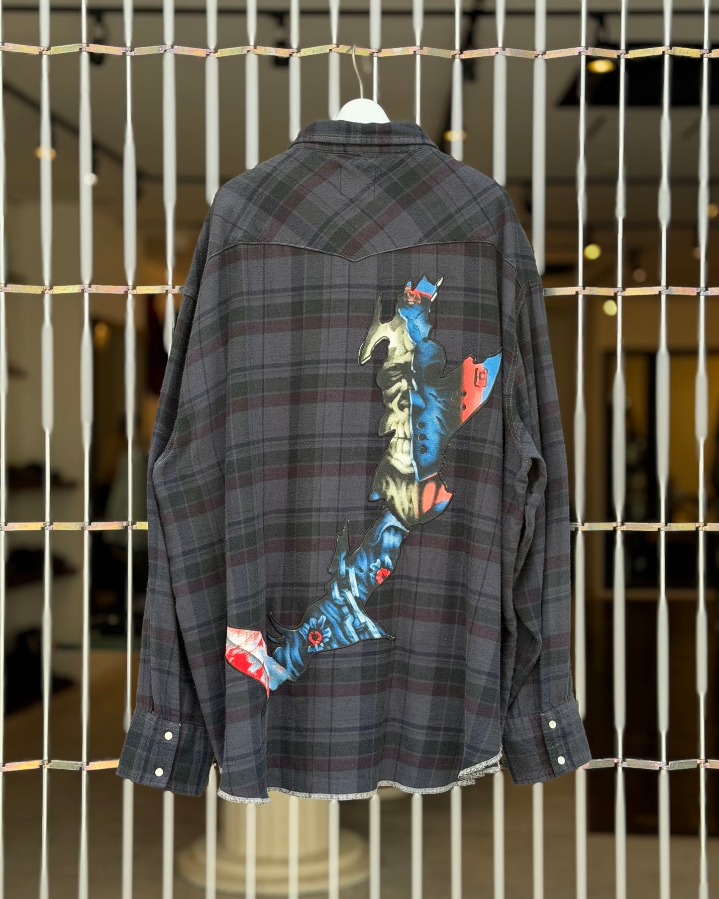 Warren Lotas flannel shirt