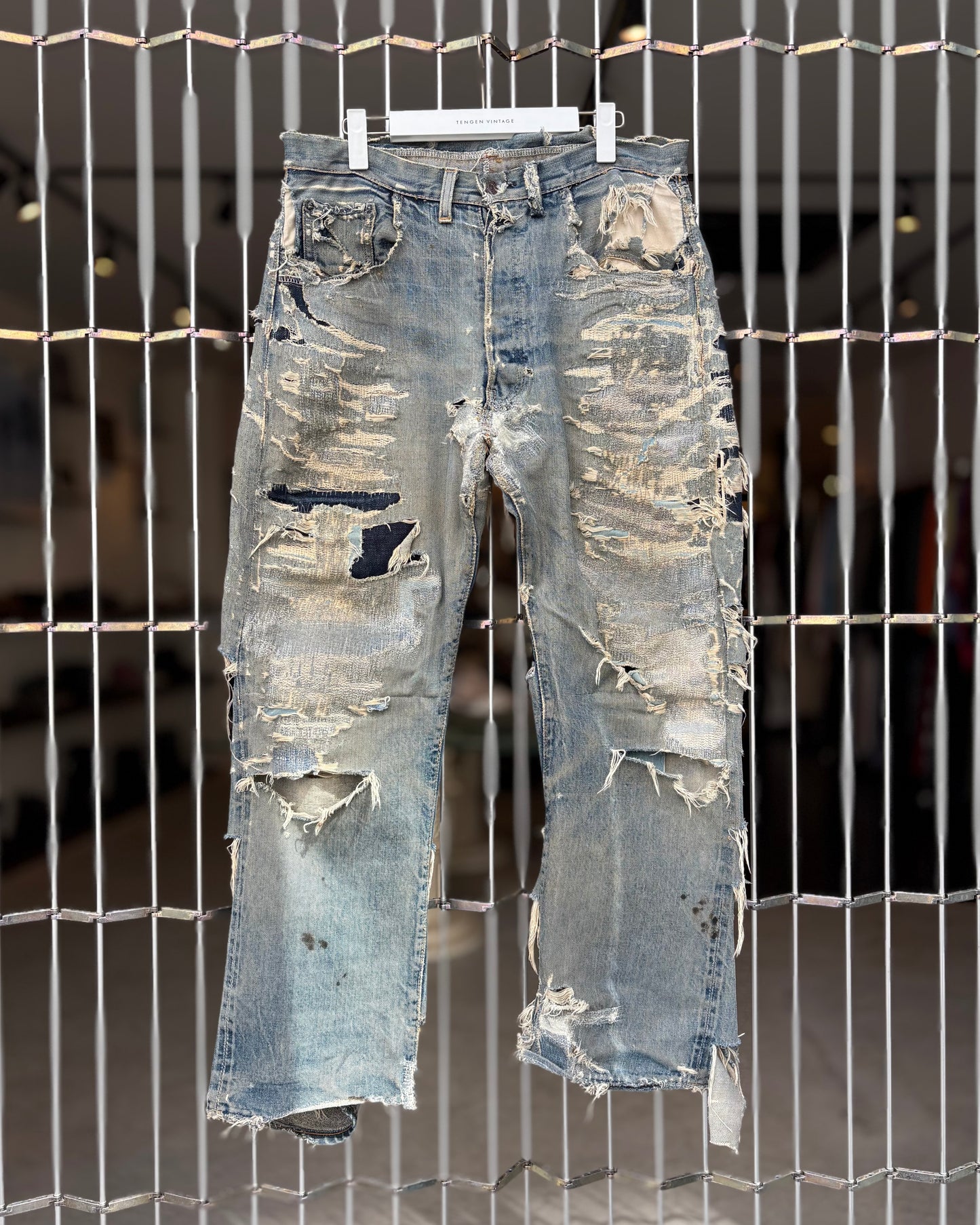 LEVI’S 501XX Boro denim pants
