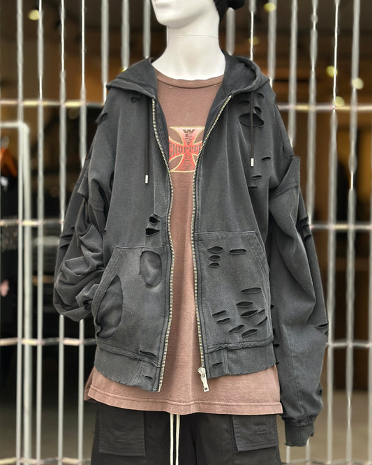 RACER WIRLDWIDE® zip hoodie