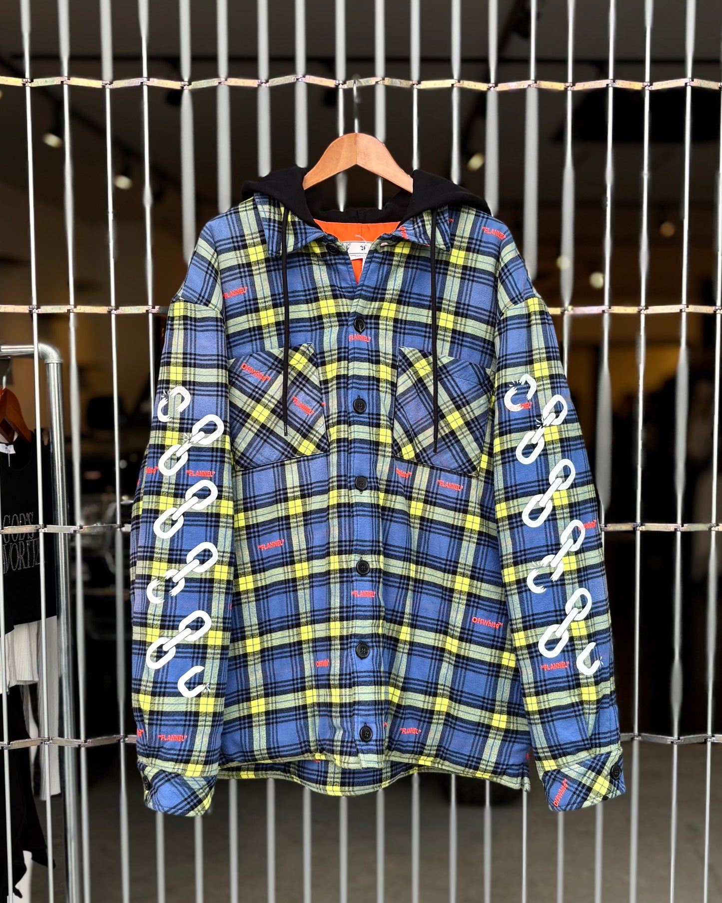 Off-White check JKT
