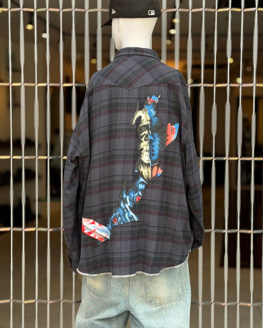 Warren Lotas flannel shirt