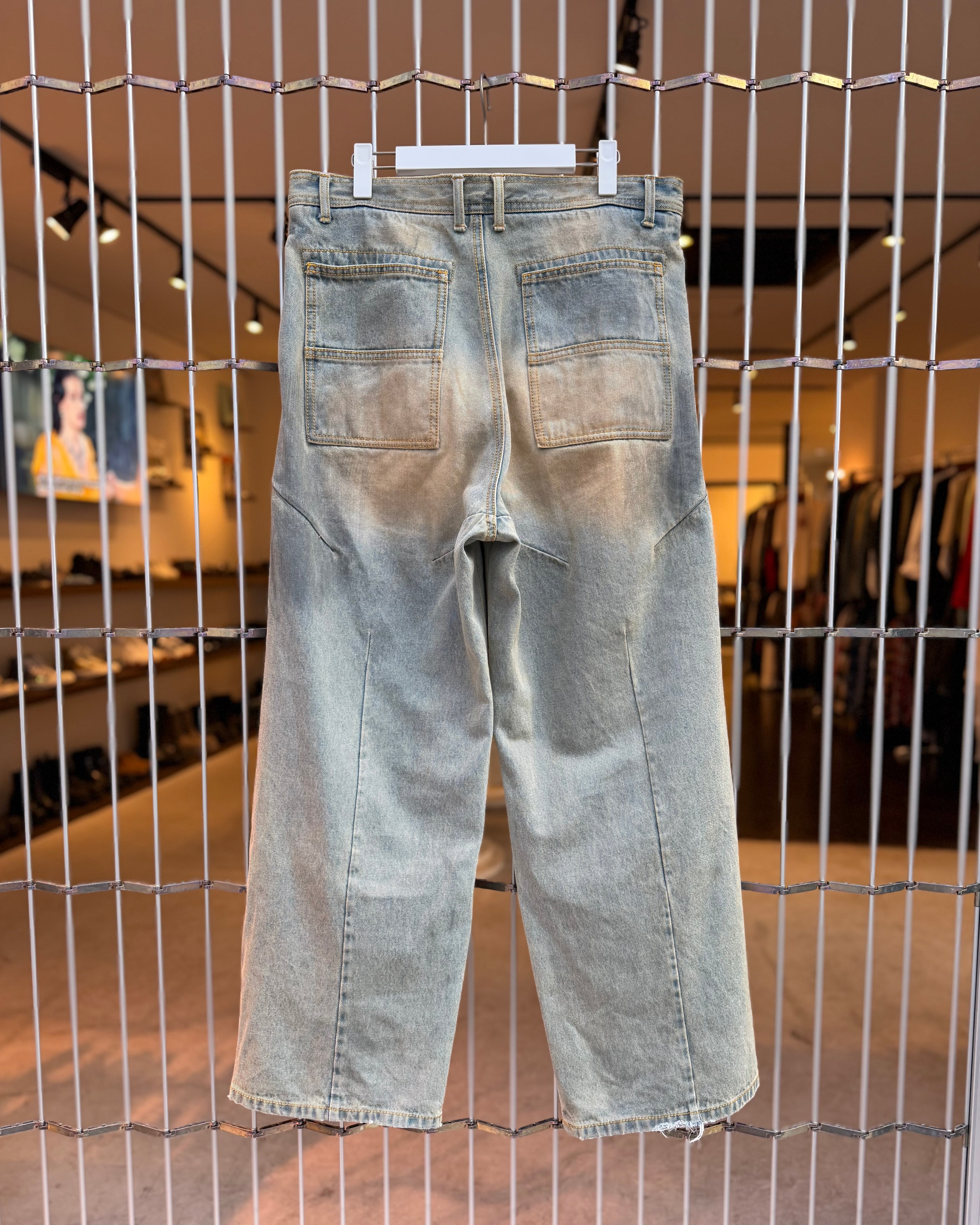 FILTH front zip baggy denim – TENGEN VINTAGE