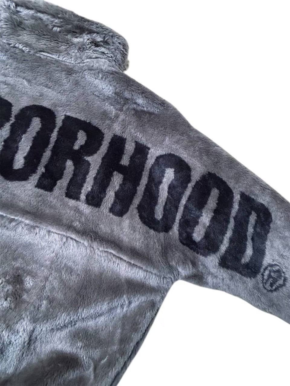 NEIGHBORHOOD Blouson Fur Logo Jacket Size XL