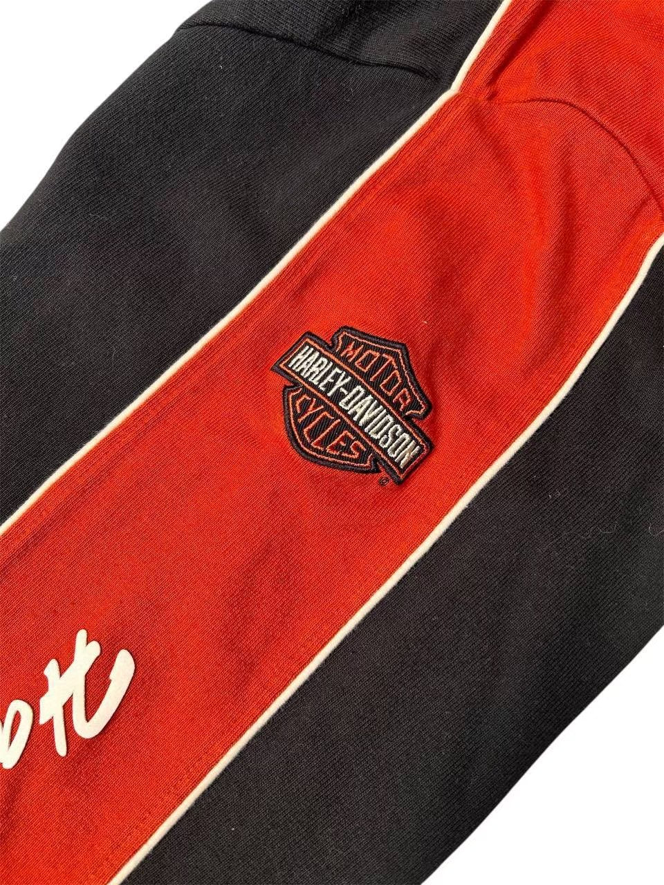 Harley-Davidson Cotton Sweatshirt Black and Orange SizeXL fablicked in Mexico