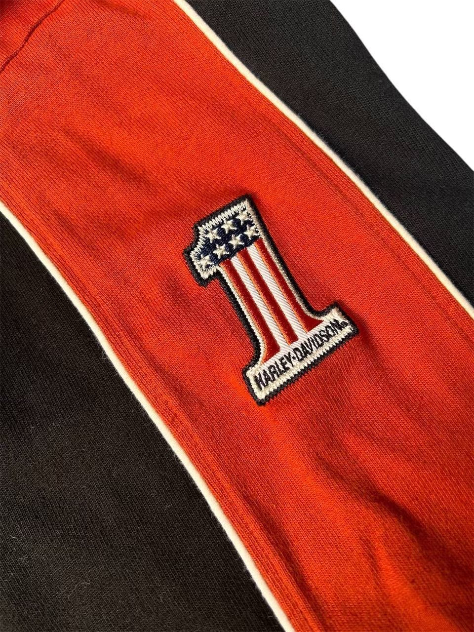 Harley-Davidson Cotton Sweatshirt Black and Orange SizeXL fablicked in Mexico