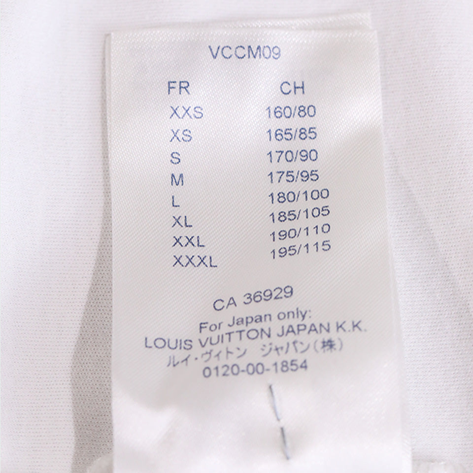 LOUIS VUITTON 18AW アップサイドダウン ロゴTシャツ 半袖 / LOUIS VUITTON Up Side Down Logo T-shirt