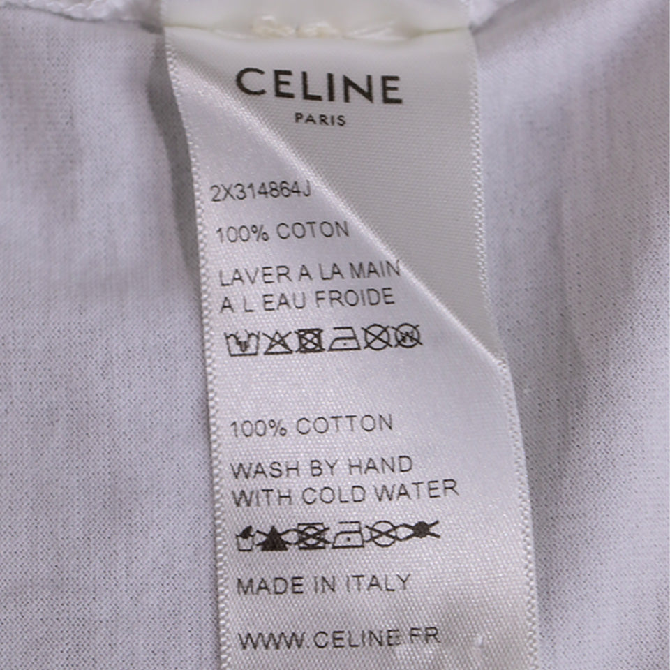 CELINE コットン Tシャツ / CELINE Cotton T-shirt