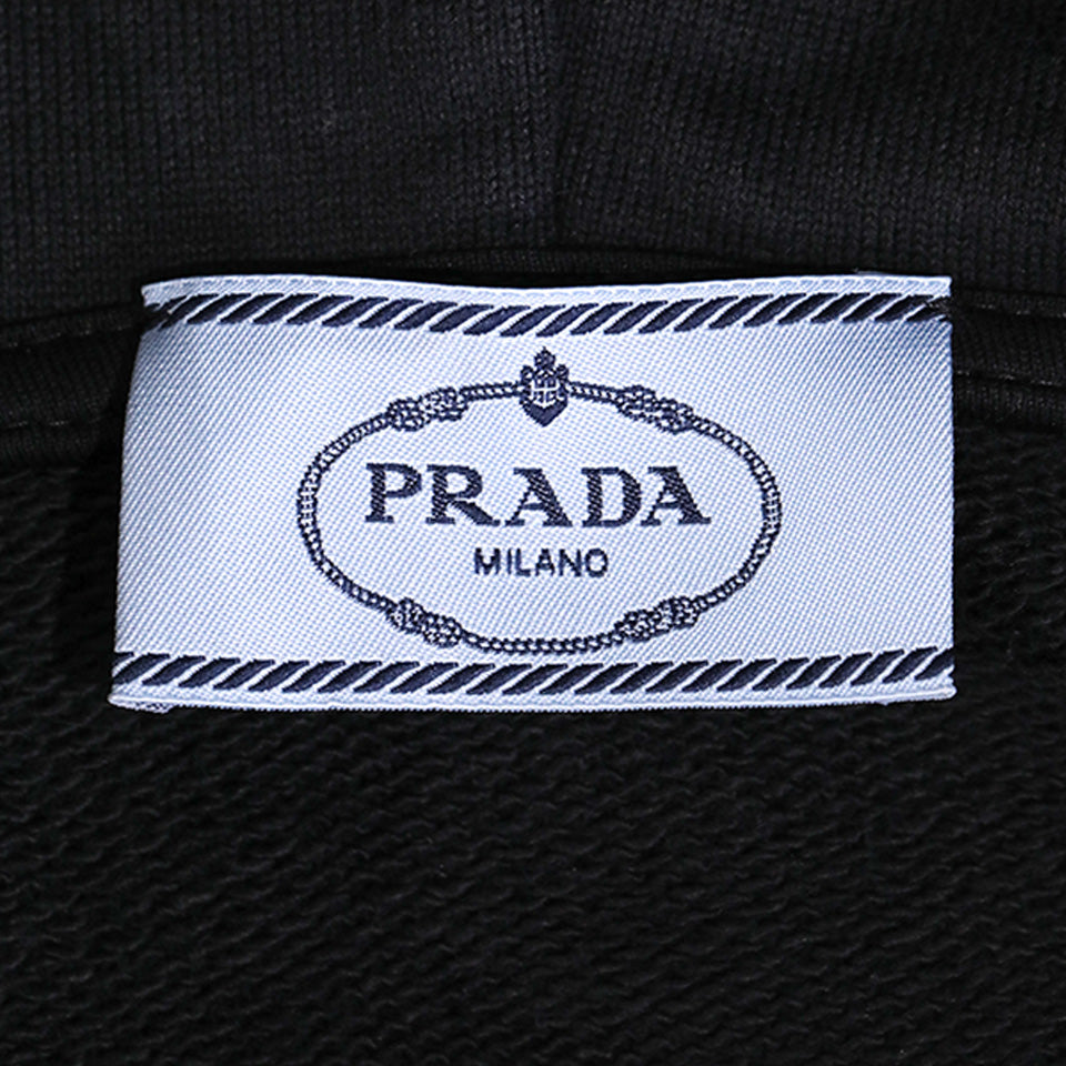 PRADA トライアルングルロゴ ノースリーブパーカ / PRADA Triangle Logo Sleevess Hoodie