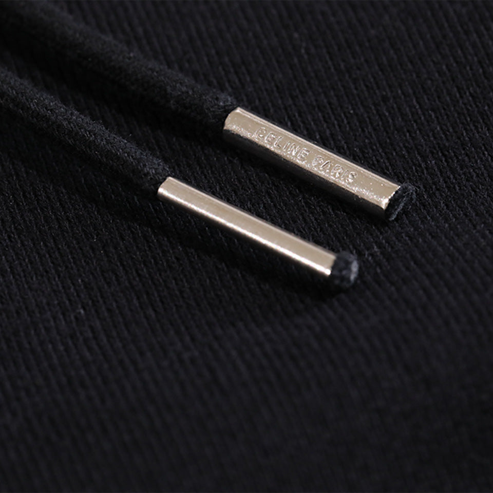 CELINE コットンパーカー / CELINE Cotton Hoodie black